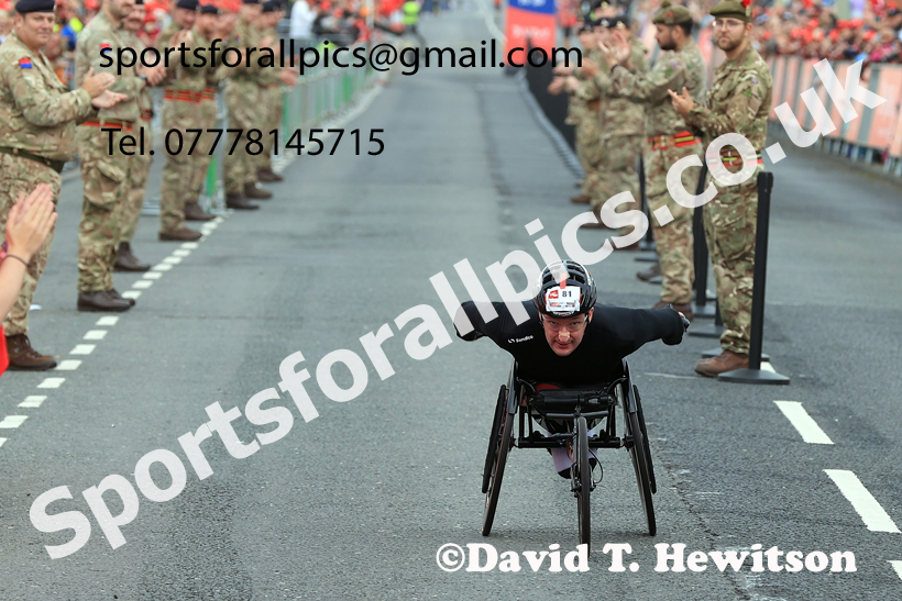 Great North Run Wheelchair, 2025 AJ Bell Great North Run. Photo: David T. Hewitson/Sports for All Pics